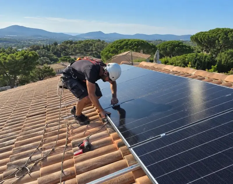 Installateur panneaux solaires Saint-Domineuc — pose photovoltaïque sur toiture