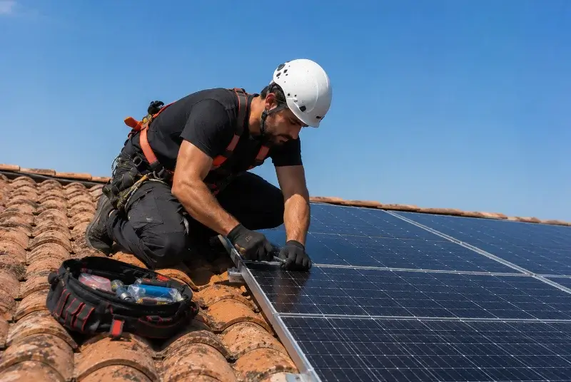 Maintenance et monitoring de panneaux solaires à Saint-Domineuc
