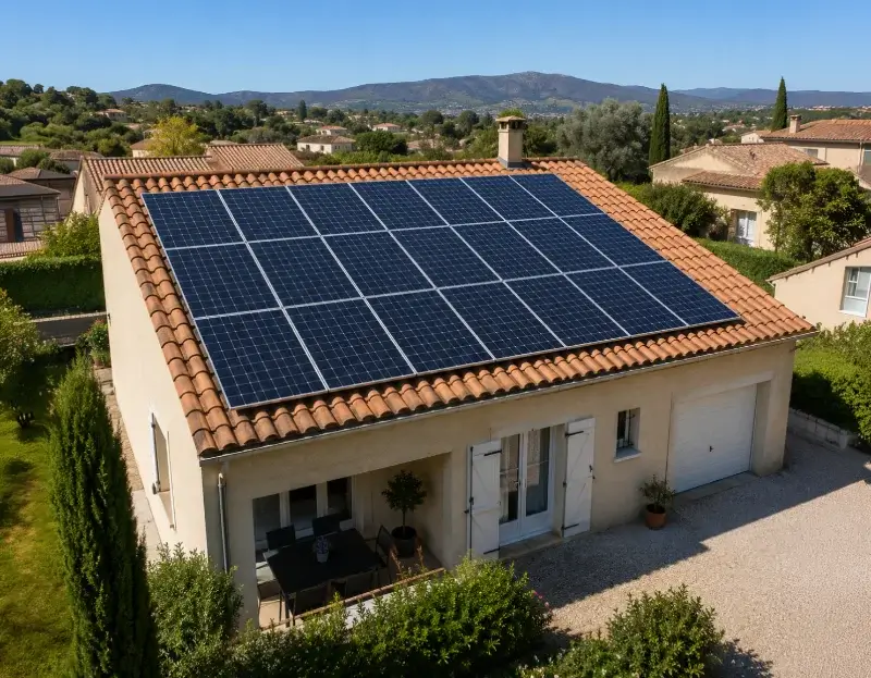 Prime à l'autoconsommation panneaux solaires Saint-Domineuc — aide financière de l'État